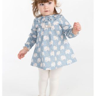 Vestido Elefantes Para Bebé Confecciones Alber