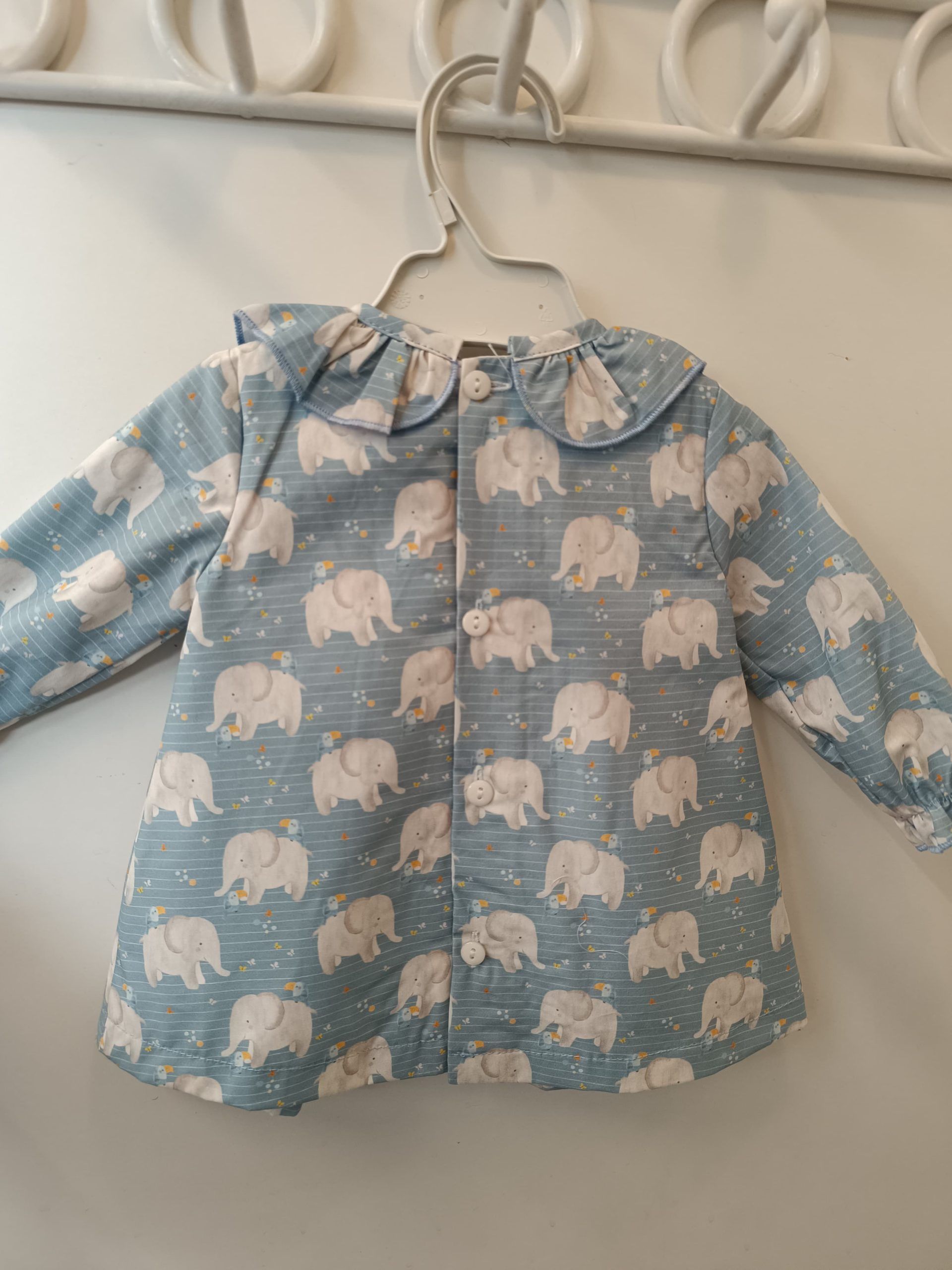 Vestido Elefantes Para Bebé Confecciones Alber - Imagen 5