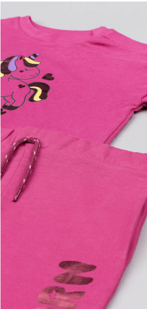Conjunto Chándal Unicornio Bebé Losan - Imagen 4