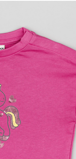 Conjunto Chándal Unicornio Bebé Losan - Imagen 5