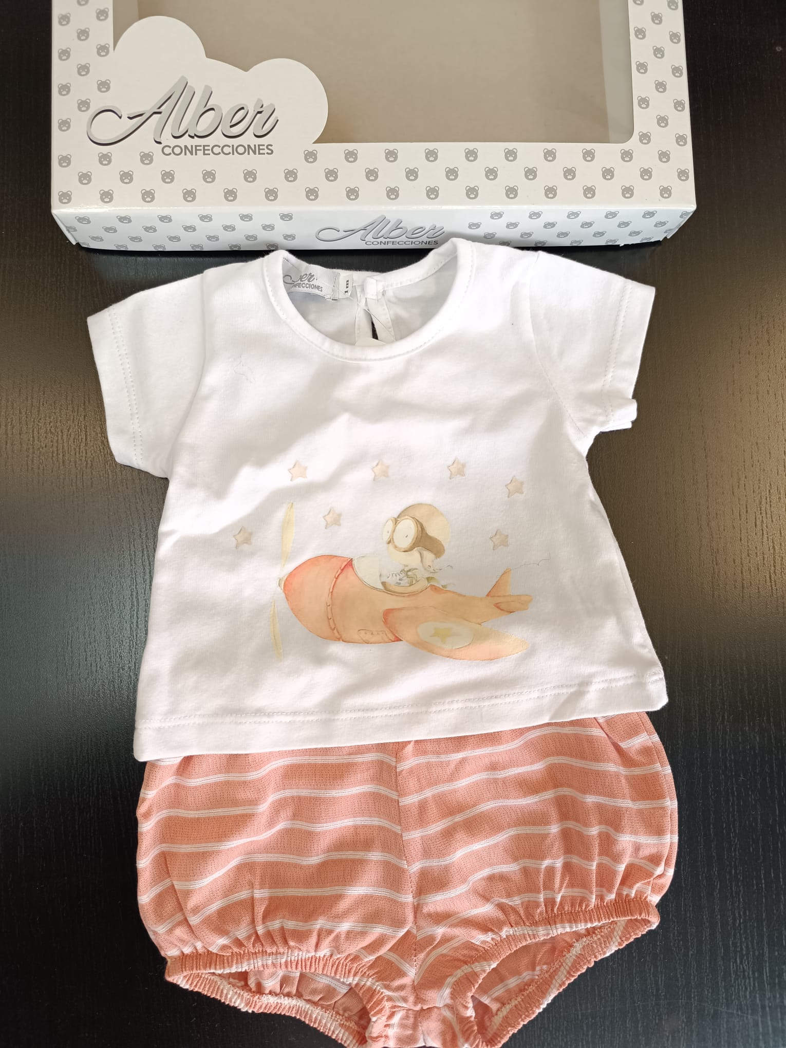 Conjunto Avión Bebe Creaciones Alber - Imagen 5