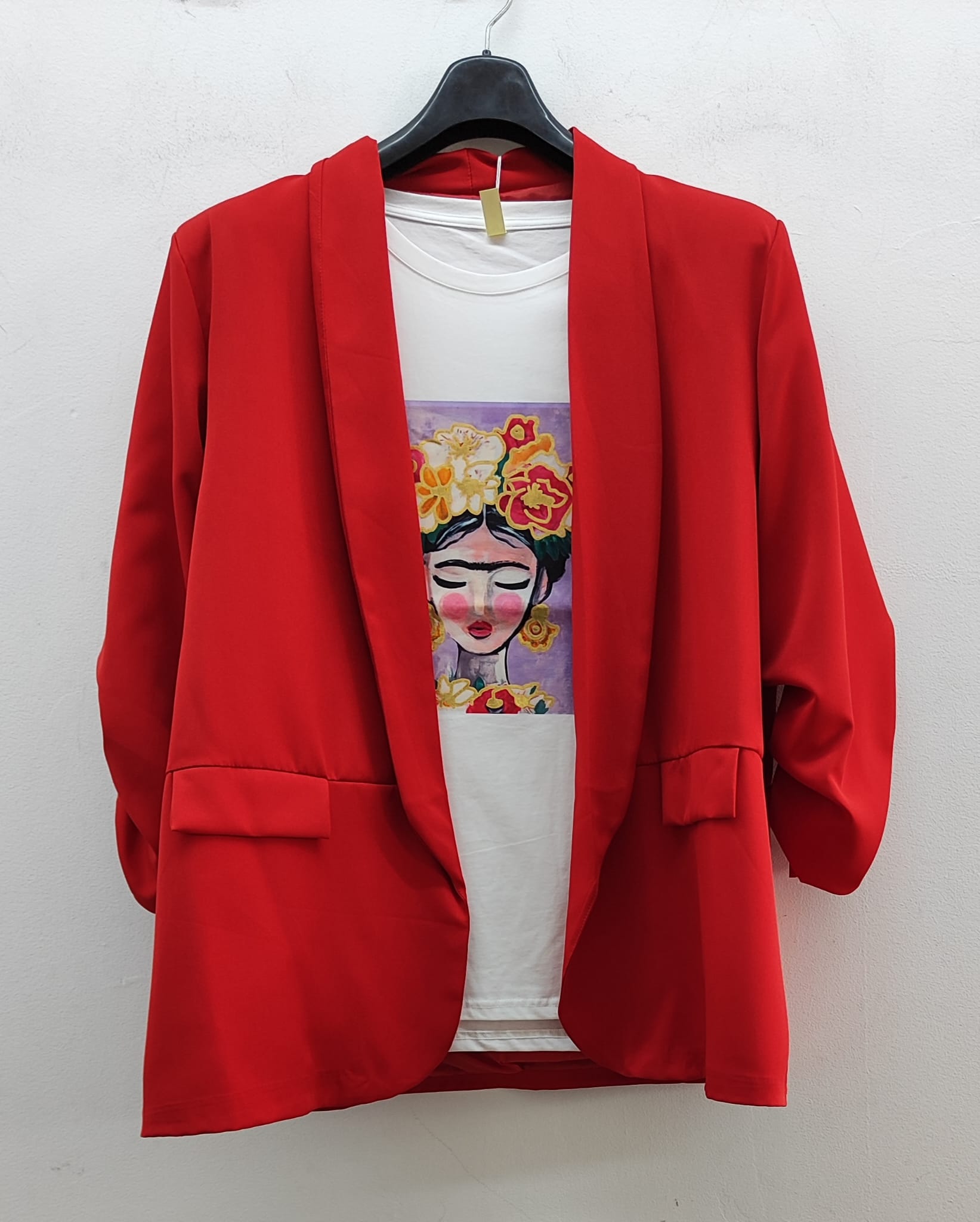 Chaqueta Americana Mujer Talla Grande - Imagen 8