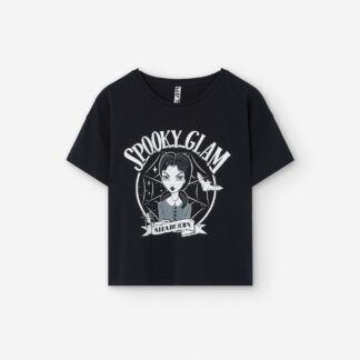 Camiseta Manga Corta Miércoles Niña Losan