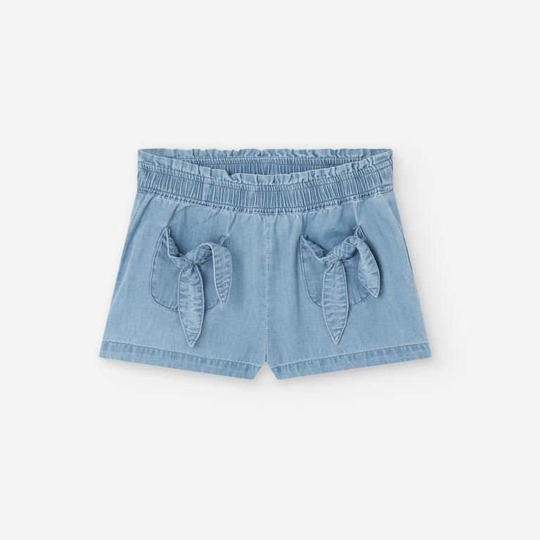 Short Vuelo Losan Denim niña