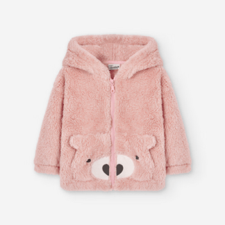 Chaqueta de pelo bebé niña Losan