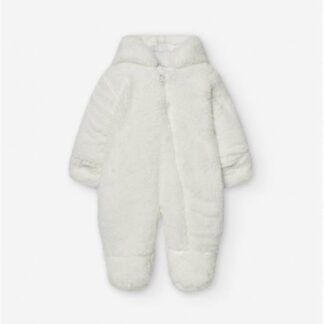 Abrigo Buzo Peluche Recién Nacido
