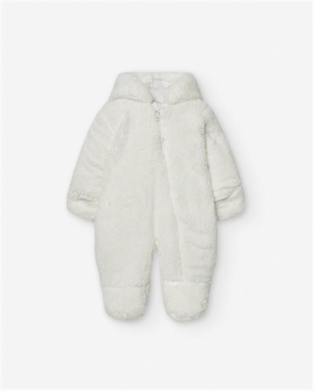 Abrigo Buzo Peluche Recién Nacido