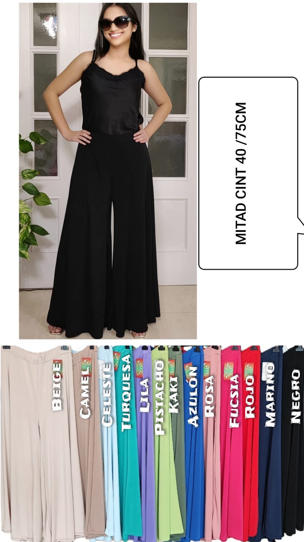 Falda-Pantalon Mujer Talla Grande - Imagen 2