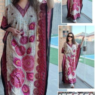 Vestido Kaftan Mujer Talla Grande