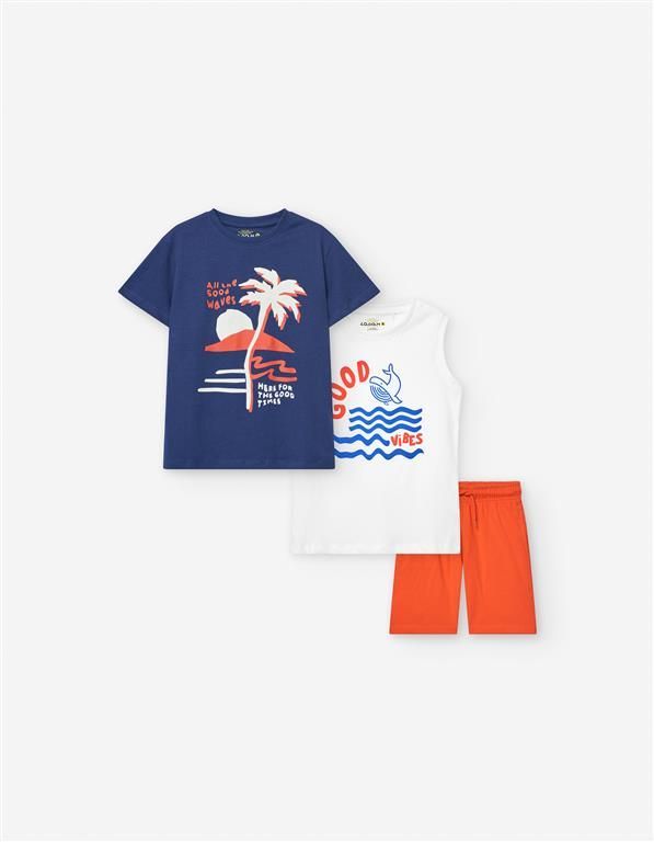 Pack 3 piezas Verano Niño Losan