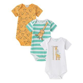 PAck 3 Bodys Jirafa Bebé