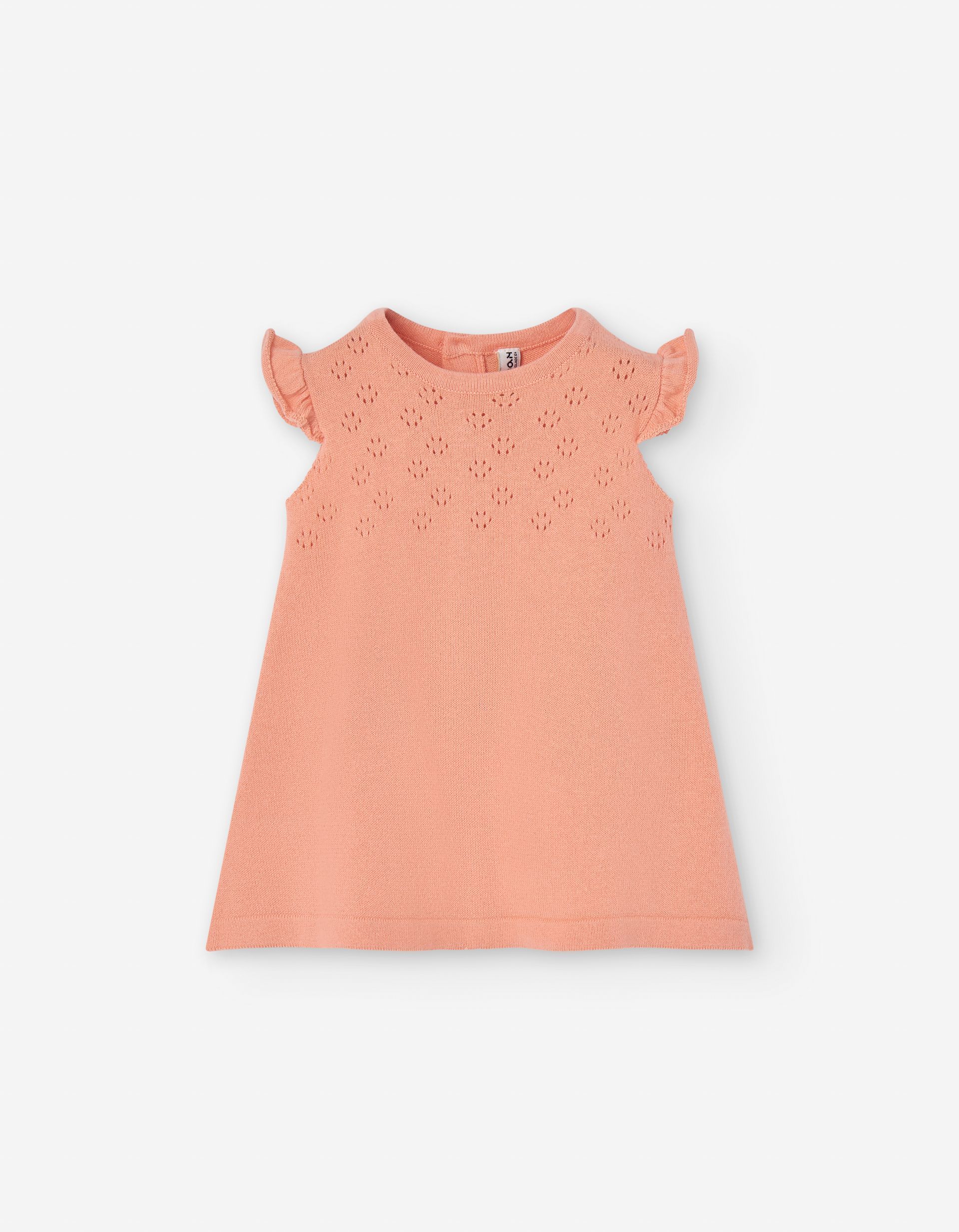 Vestido de Punto Naranja De Losan Para Bebé