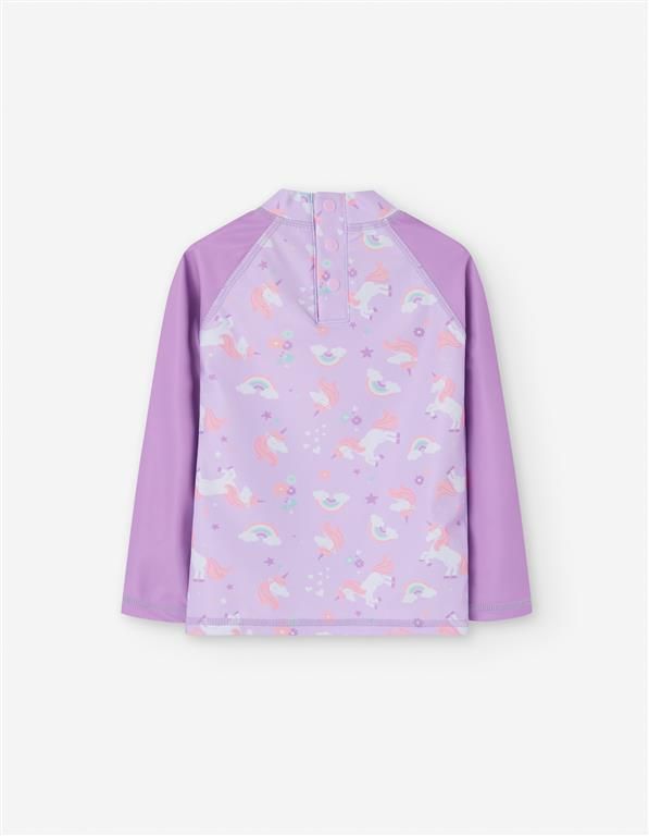 Camiseta Baño Protección Solar Losan unicornios - Imagen 3
