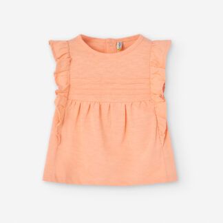 Camiseta Coral Volantes Bebé Losan