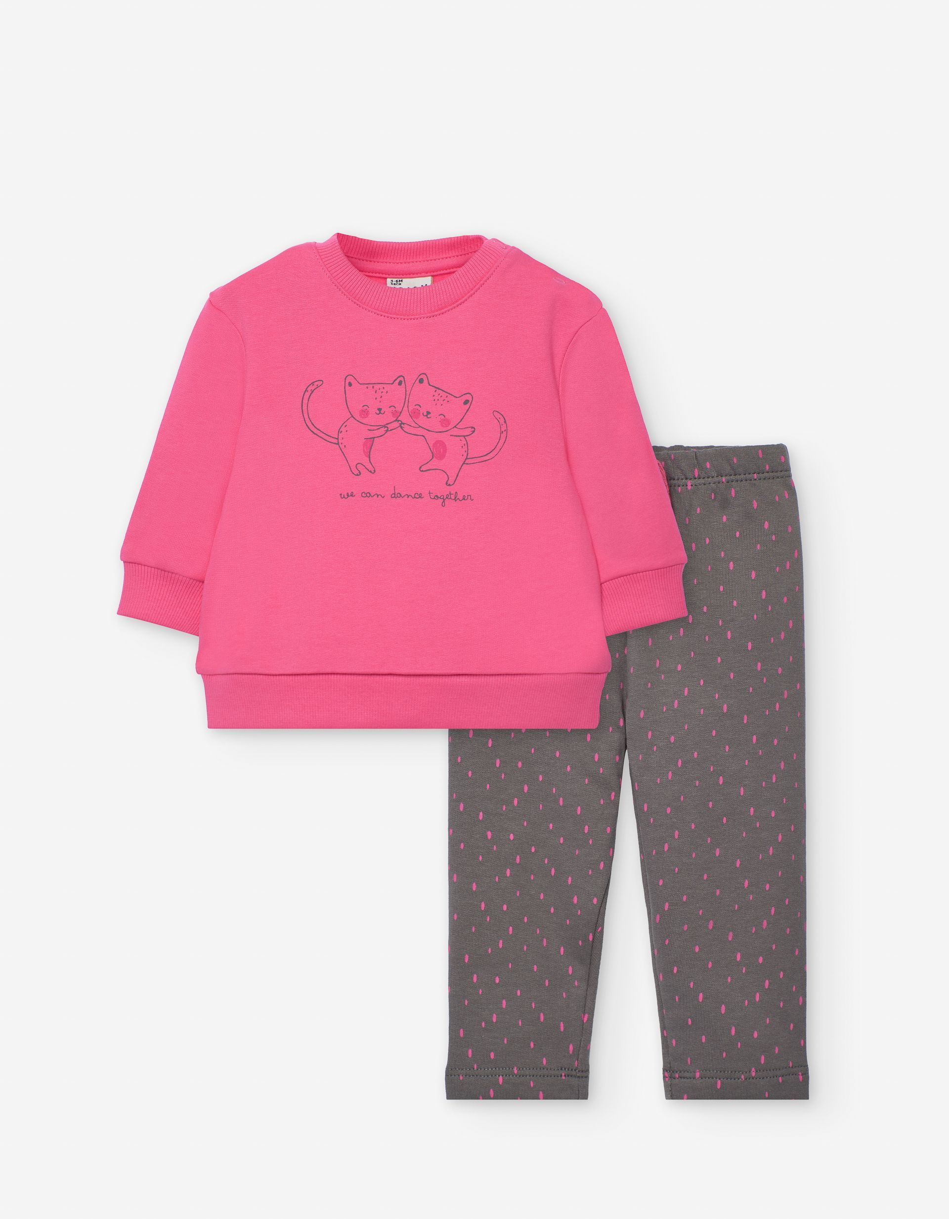 Conjunto Chándal Gatitos Bebe Losan