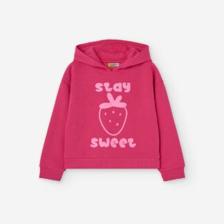 Sudadera Capucha Fresa Niña Losan