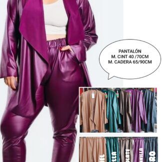 Conjunto Polipiel Mujer Talla Grande