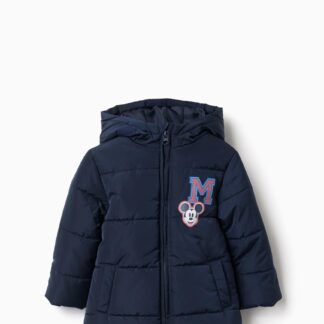 Abrigo Plumifero Mickey Zippy