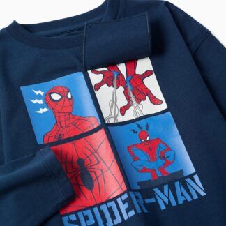 Camiseta Azul Spiderman Zippy