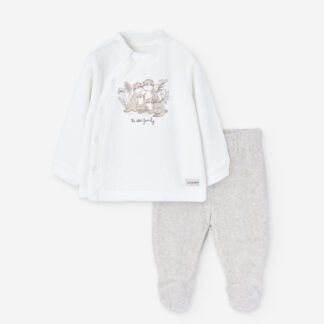 Conjunto de terciopelo para Bebé Losan