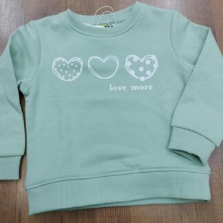 Sudadera Verde Menta Niña Losan
