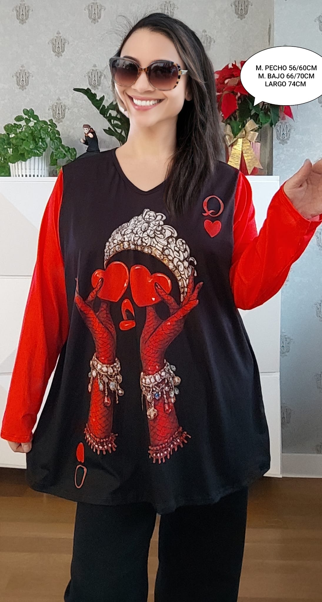Camiseta Mujer Talla Grande