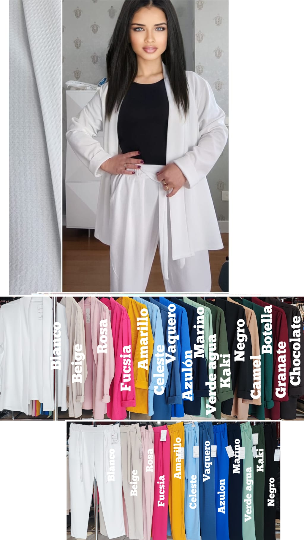 Conjunto Mujer Pique Talla grande - Imagen 3