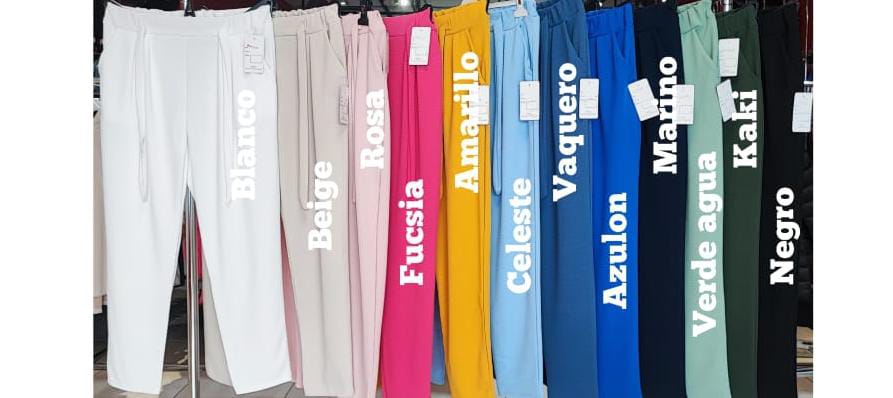 Pantalón Pique Vestir Talla Grande - Imagen 2