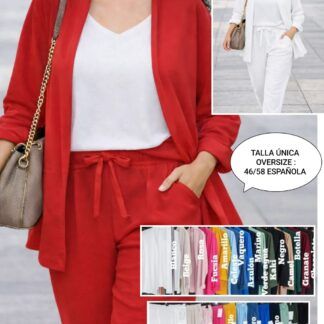 Conjunto Mujer Pique Talla grande