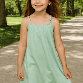 Mono/Vestido Verde Menta Zippy