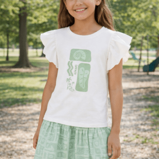 Conjunto Falda+Camiseta Verde