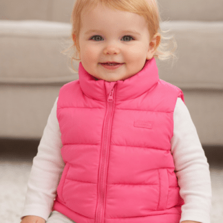 Chaleco Acolchado para Bebé Fucsia Losan