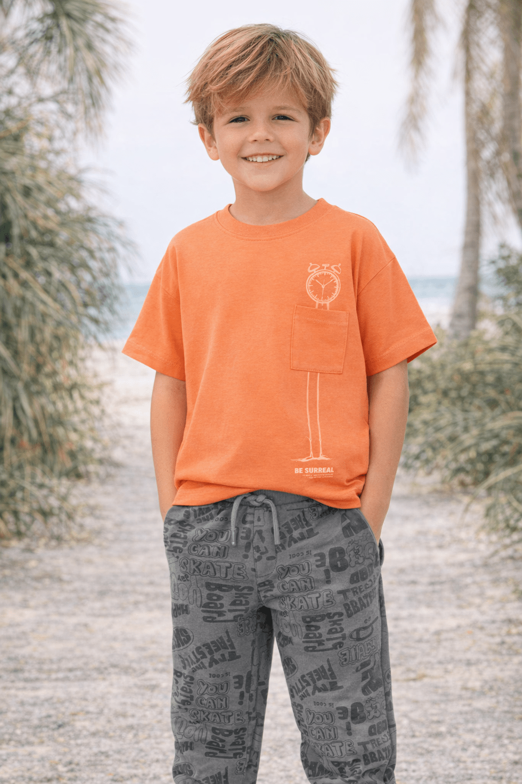 Pantalón Estampado Niño Losan