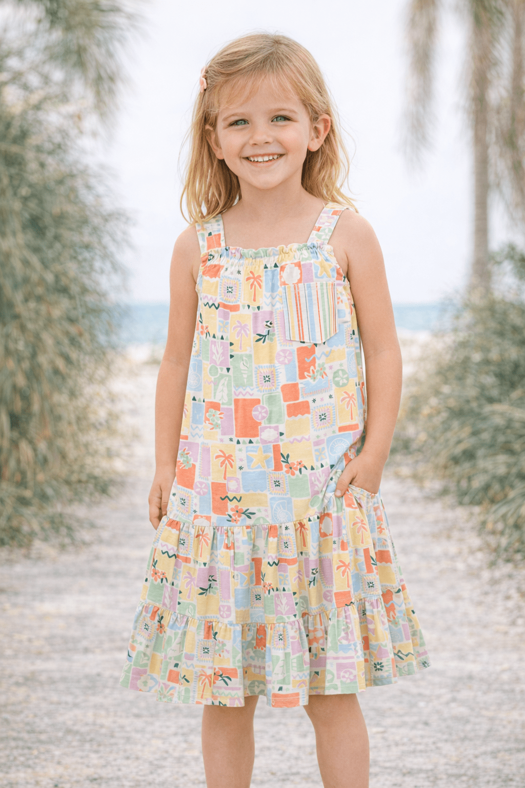 Vestido Patchwork Niña Zippy - Imagen 2