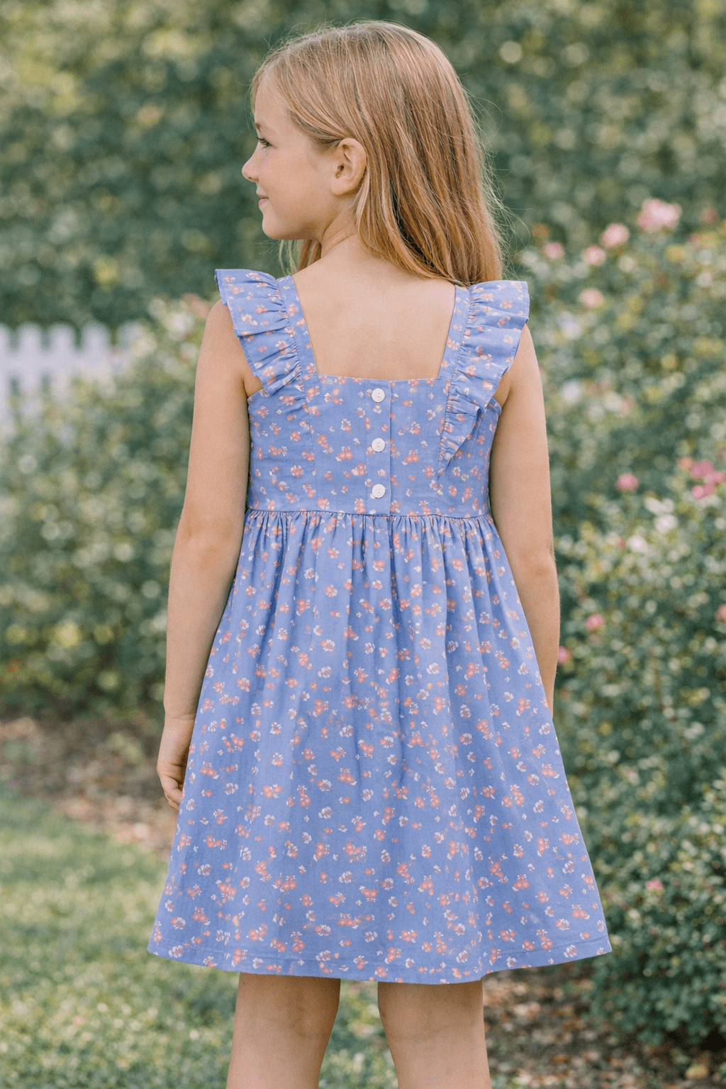 Vestido Flores Niña Zippy - Imagen 5