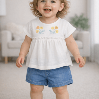 Conjunto Flores Bebé Zippy