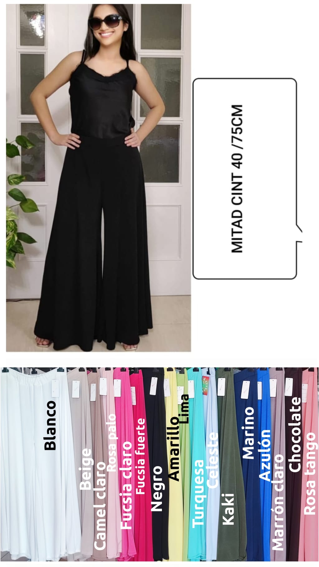 Falda-Pantalon Mujer Talla Grande - Imagen 4