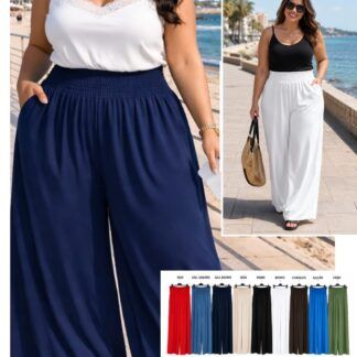 Pantalón Vestir Ancho Talla Grande