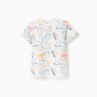 Camiseta Animalitos Manga Corta Zippy