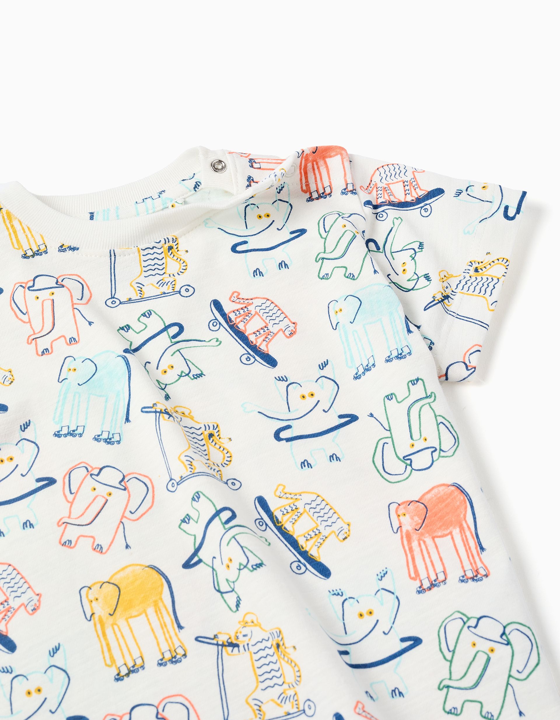 Camiseta Animalitos Manga Corta Zippy - Imagen 2