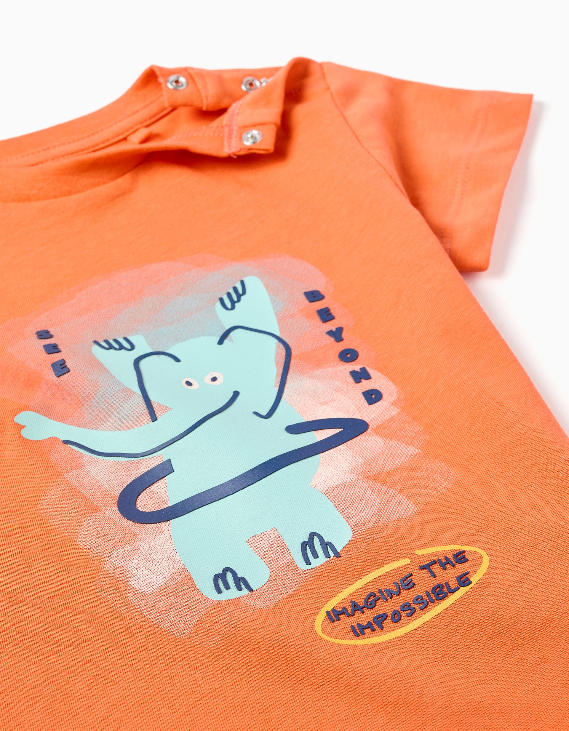 Camiseta Manga Corta Elefante Zippy - Imagen 2