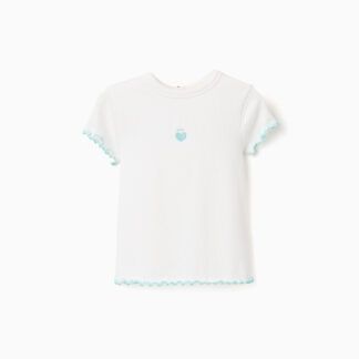 Camiseta Canalé Blanca Bebé Zippy