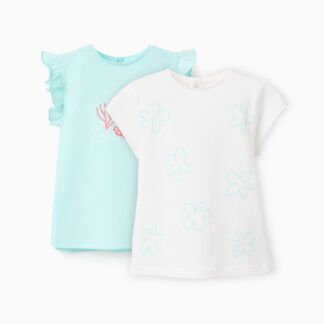 Pack 2 Camisetas Coral Bebé Zippy