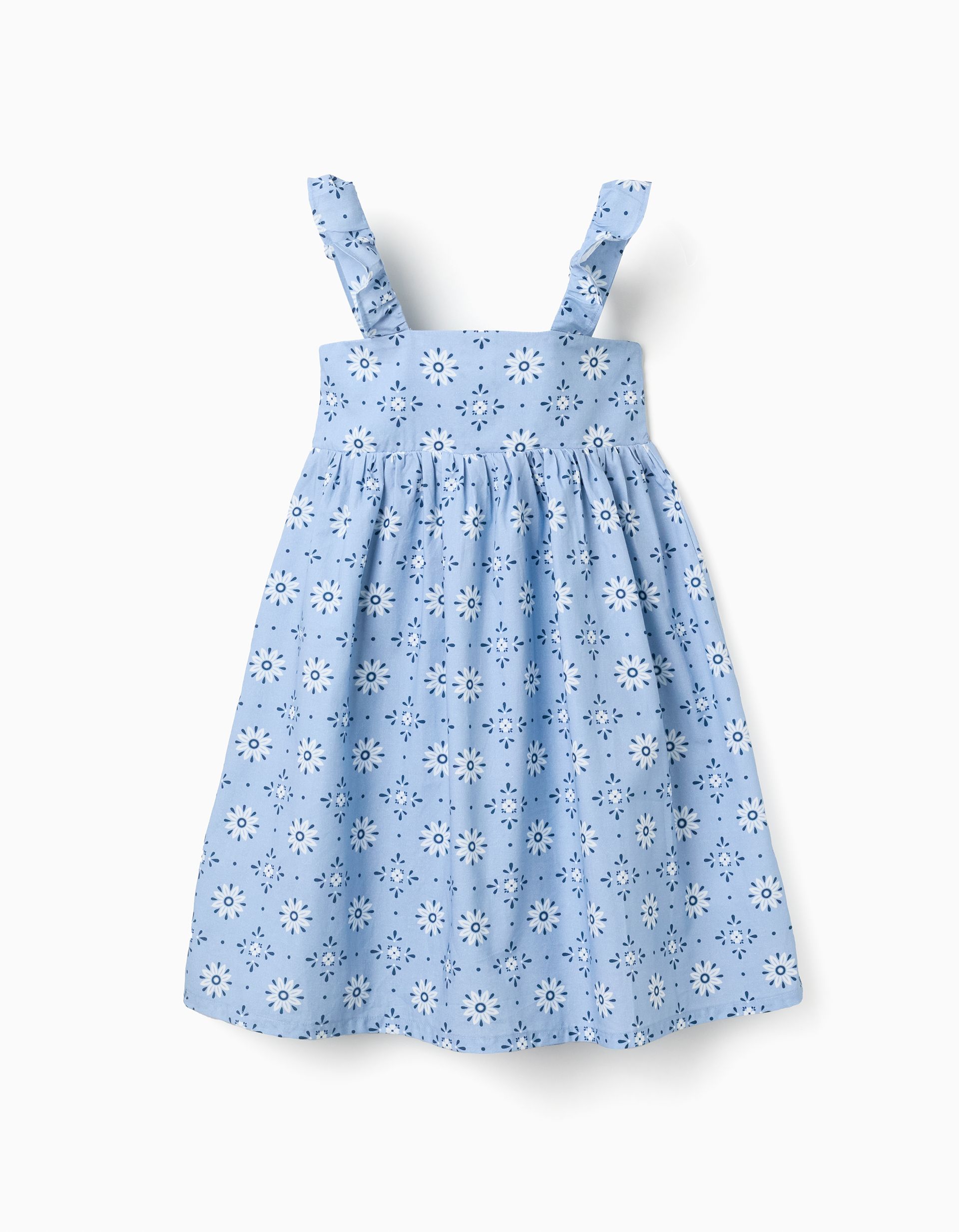 Vestido Flores y Nido de Abeja Zippy - Imagen 4