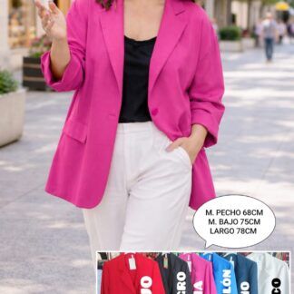 Americana Mujer Talla Grande
