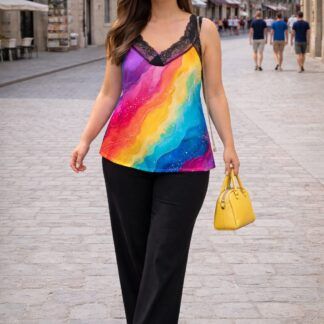 Lencera Arcoiris Mujer Talla Grande