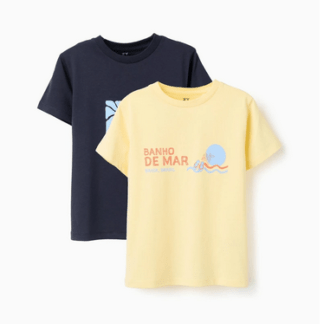 Pack 2 Camisetas Niño Zippy