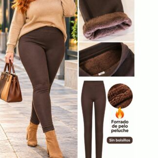 Leggins borrego Mujer Talla Grande