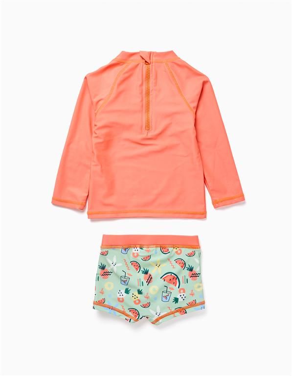 Conjunto de baño con protección UV 40+ y motivo de playa - Imagen 2