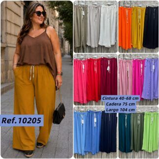 Pantalón Crep Mujer Talla Grande
